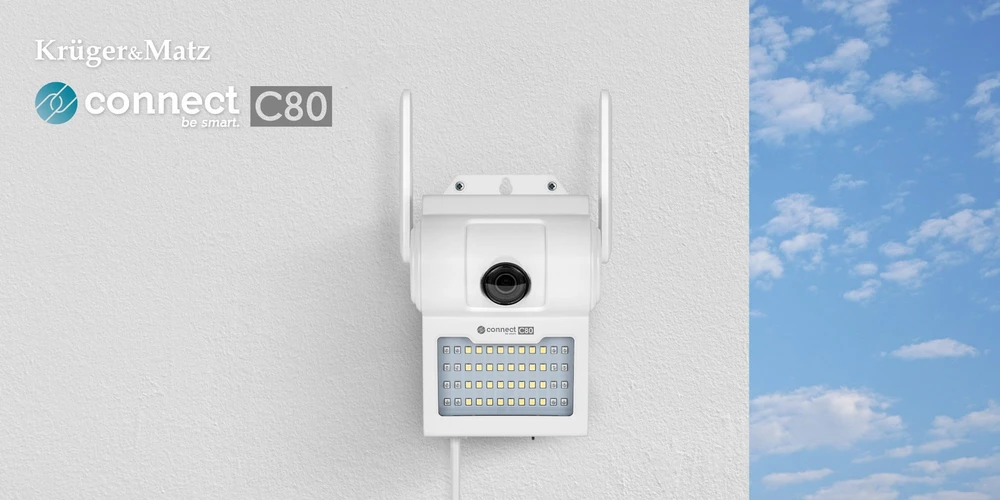 Lauko Wi-Fi kamera Kruger & Matz Connect C80 Tuya