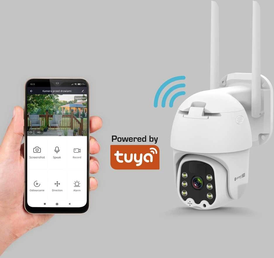 Lauko Wi-Fi kamera Kruger & Matz Connect C90 Solar