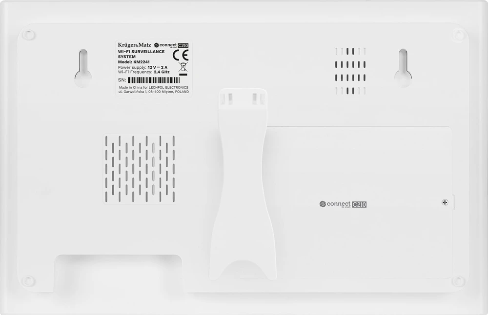 Kruger & Matz Connect C210 Tuya WiFi stebėjimo rinkinys