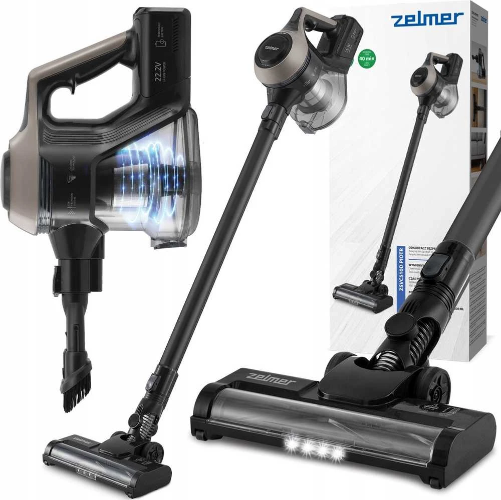 Dulkių siurblys Zelmer ZSVC510D Piotr Akumuliatorinis hoover Juodas, Sand