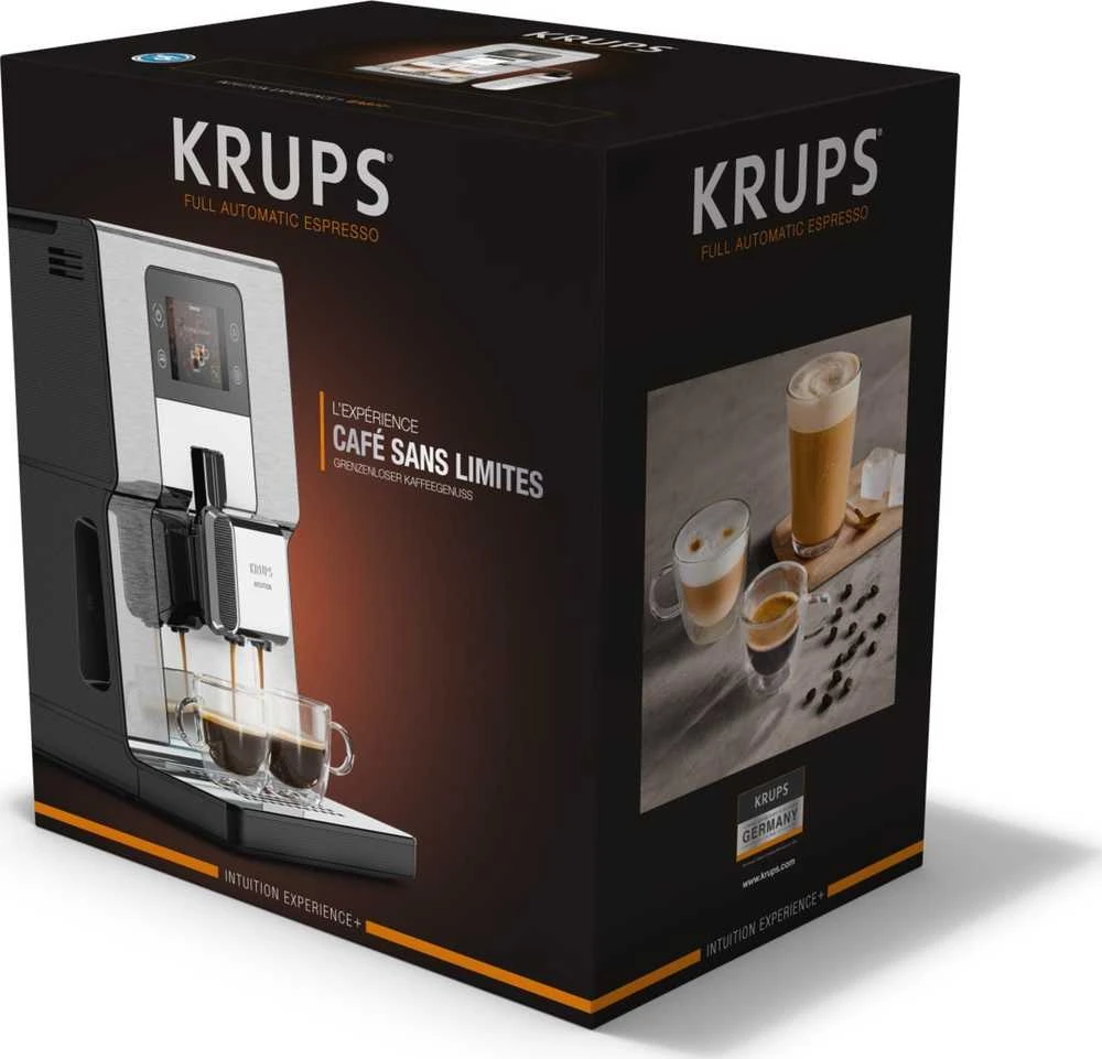 Kavos aparatas Krups Intuition Experience EA877D10 sidabrinė