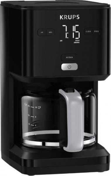 KRUPS lašelinis kavos aparatas Smart'n Light KM600810, 1,25 l, 1000 W su laikmačiu