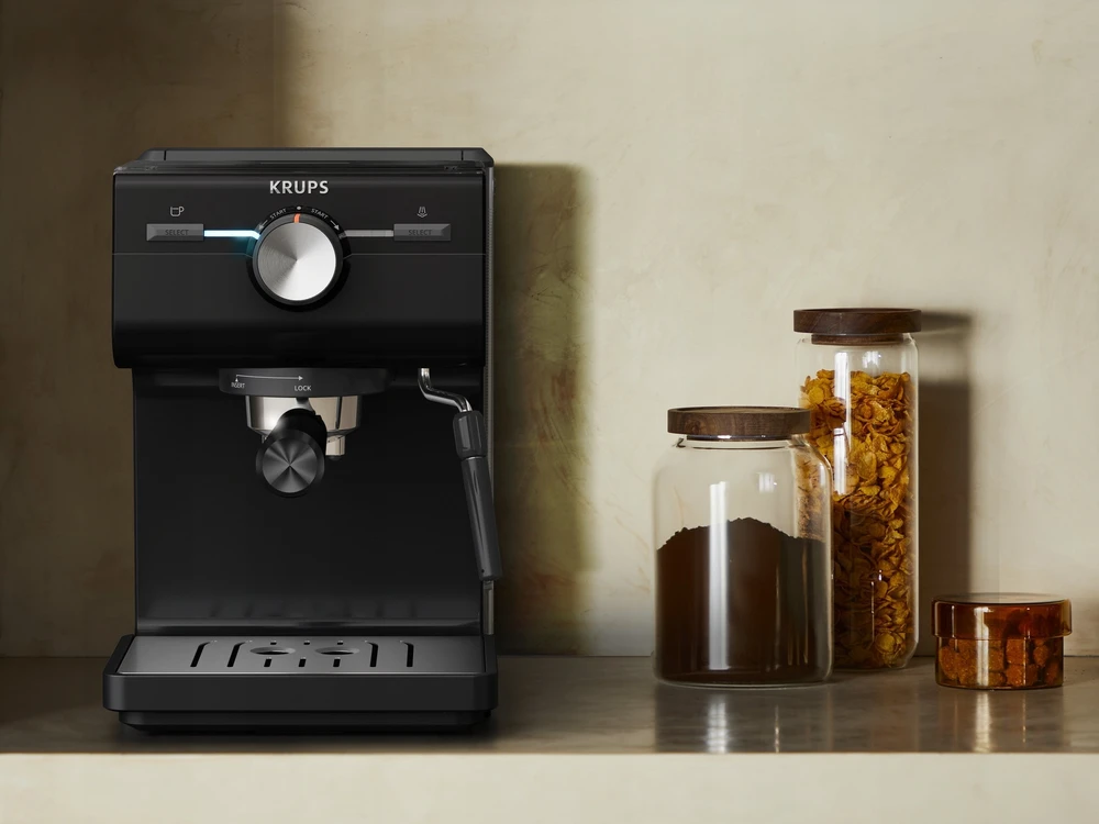 Krups Authentic XP381810 Pusiau automatinis Espresso Kavos aparatas 2 L