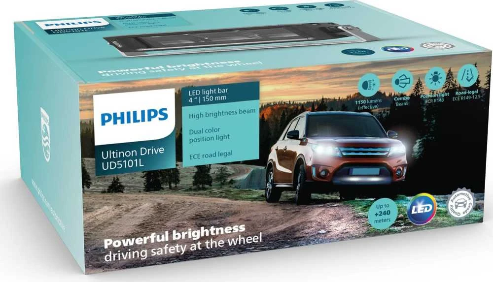 Krups „Philips Ultinion Drive LED UD5101L 4" lempa“