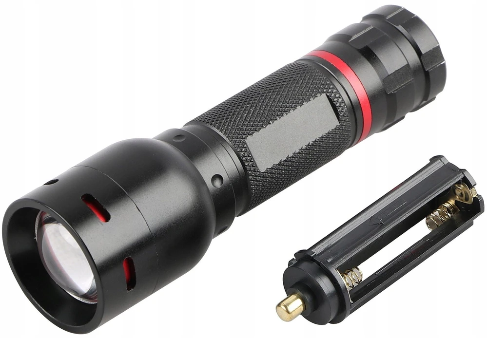 Žibintas ENTAC 5W 3AAA T6 Alu 300lm