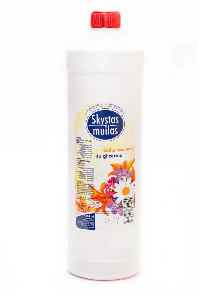 Koslita Muilas, skystas, su glicerinu, gėlių kvapo, 1l