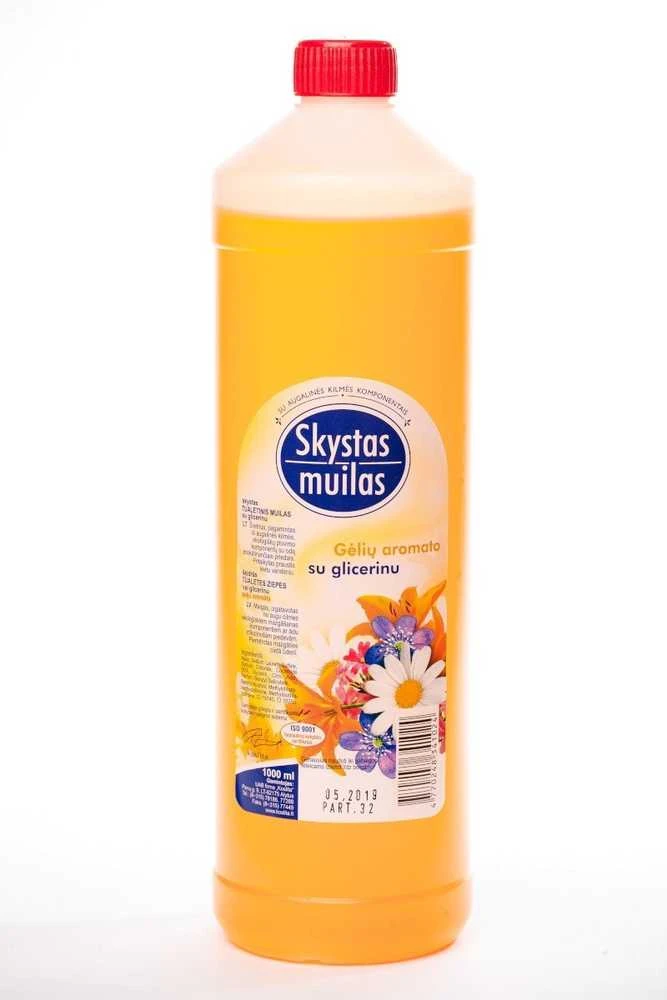 Koslita Muilas, skystas, su glicerinu, gėlių kvapo, 1l