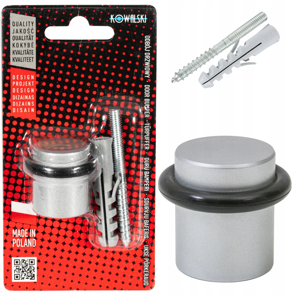 Decastyl Durų odbój 25/30 mm nerūdijantis plienas satinas KOWALSKI