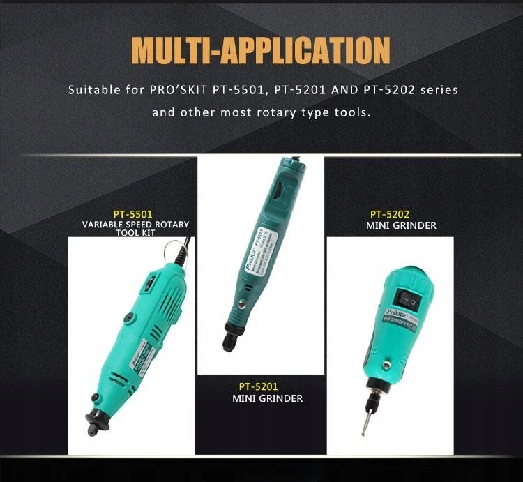 Proskit Priedai graviraimo įrankiui 109 dalių PT-5100 Pro’sKit