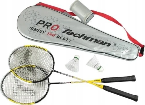 Techman badmintonui skirtas rinkinys su dėklu