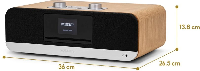 Radio Krups Roberts Radio BluTune 300LE Cherry
