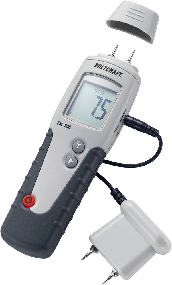 „Krups“ drėgmės matuoklis medžiagoms VOLTCRAFT FM-300, invazinis 100845