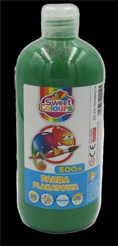 Krups Plakatų dažai Sweet Colours 500 ml, tamsiai žali