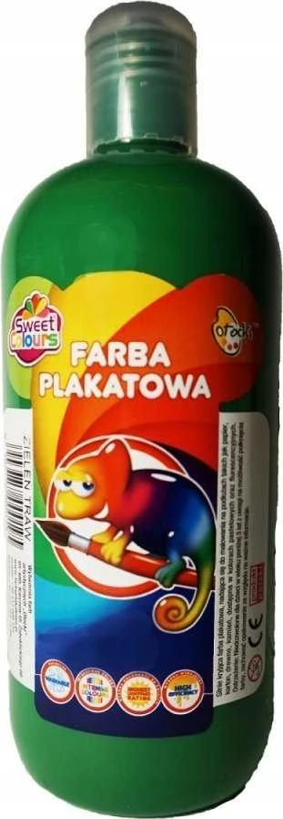 Krups Plakatų dažai Sweet Colours 500 ml, tamsiai žali