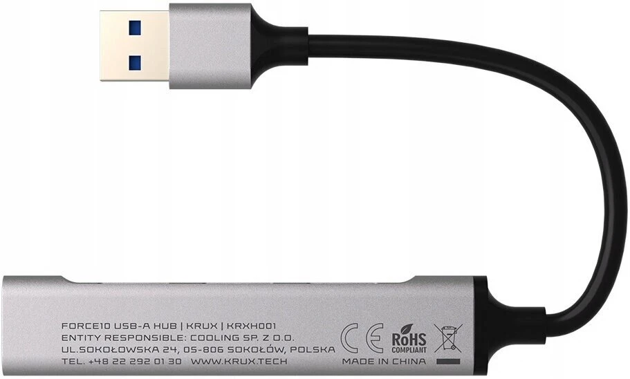 USB HUB Krux FORCE10 USB-A HUB