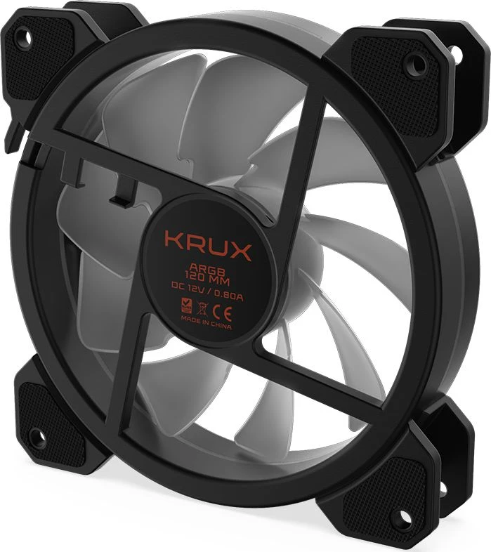 Korpuso Ventiliatorius - Krux Lunar 120 ARGB