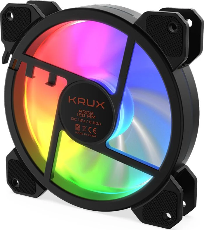 Korpuso Ventiliatorius - Krux Lunar 120 ARGB