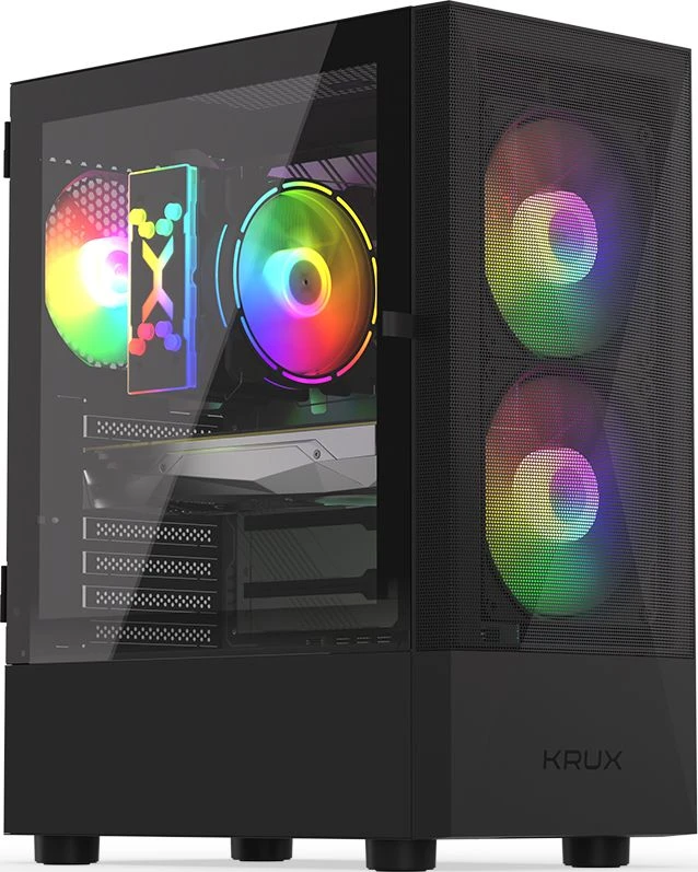 Kompiuterio korpusas  Krux Vako RGB /KRX0132