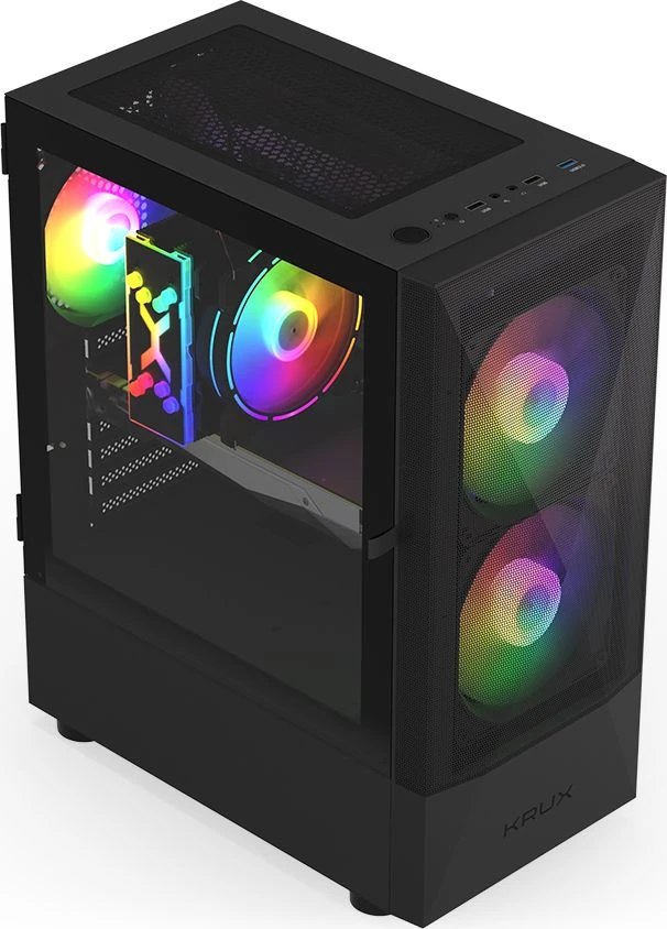 Kompiuterio korpusas  Krux Vako RGB /KRX0132