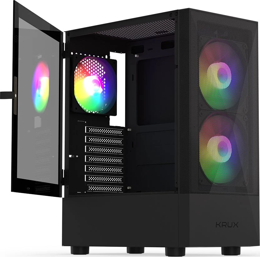 Kompiuterio korpusas  Krux Vako RGB /KRX0132