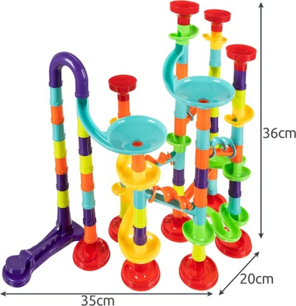 Kruzzel Ball track - slide 110 pcs. 22884