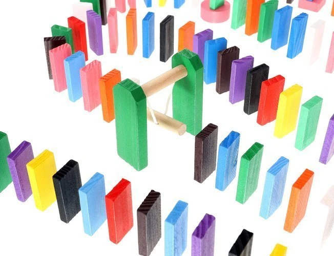 Kruzzel Mediniai domino 1080 vnt