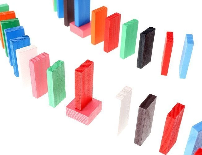 Kruzzel Mediniai domino 1080 vnt