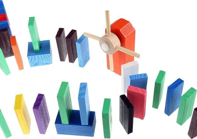 Kruzzel Mediniai domino 1080 vnt