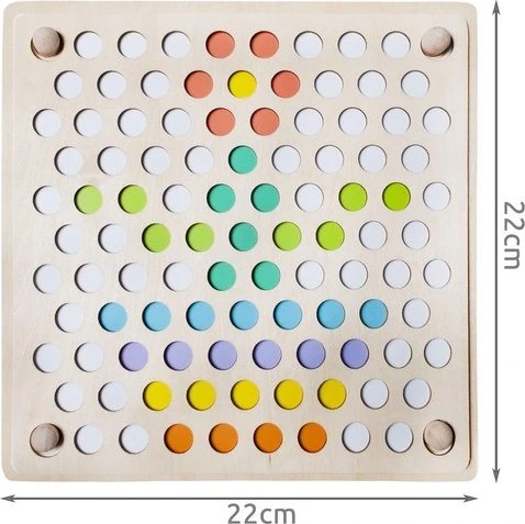 Dėlionė Kruzzel Wooden puzzle beads 22403