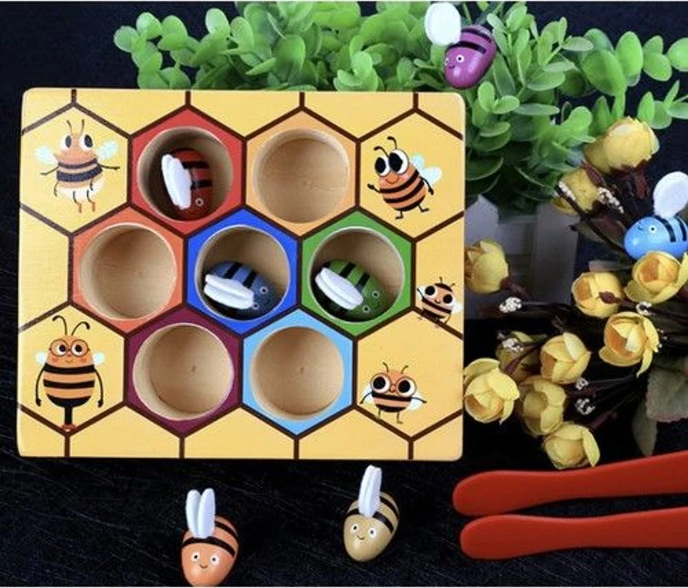 Wooden game "honeycomb" Kruzzel 21910