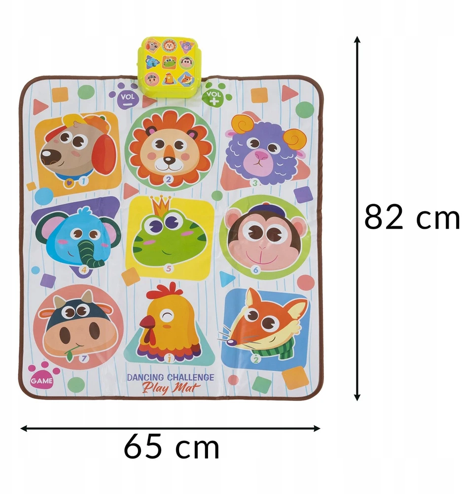 Kruzzel Interactive dance mat 82 x 65cm