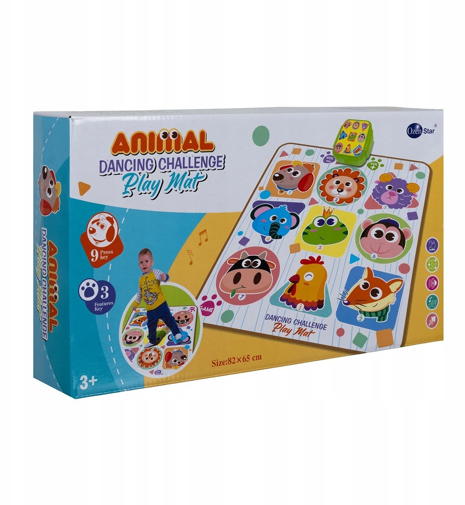 Kruzzel Interactive dance mat 82 x 65cm