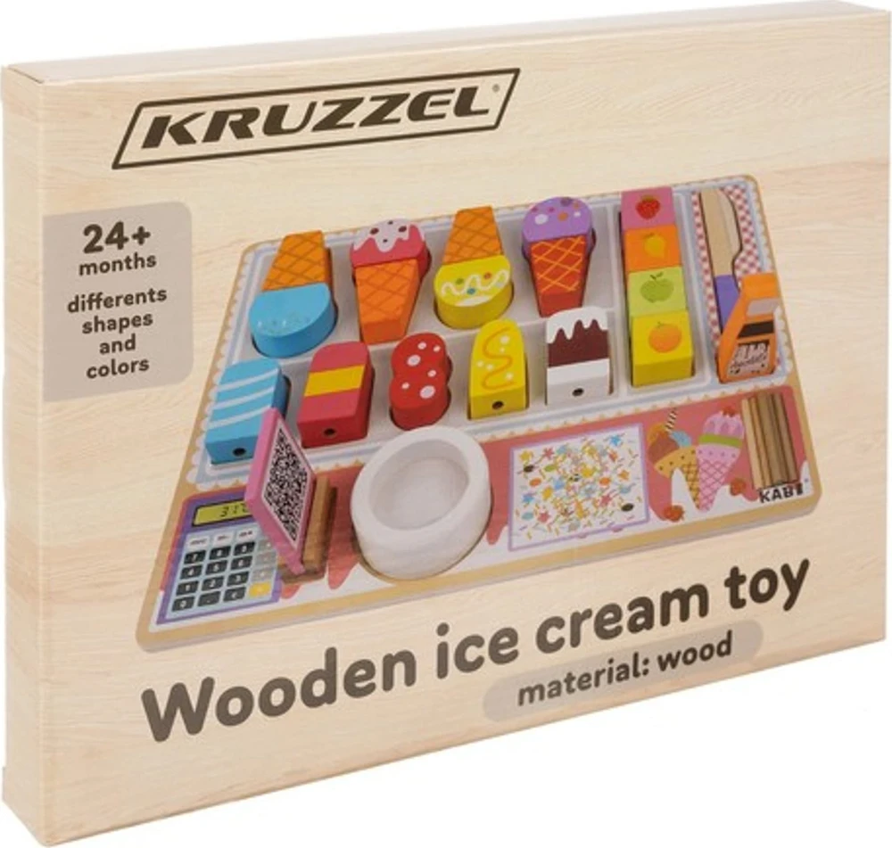 Medinių ledų parduotuvė Kruzzel 22494