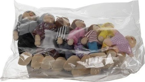 Miniature dolls - 7pcs Kruzzel 19764