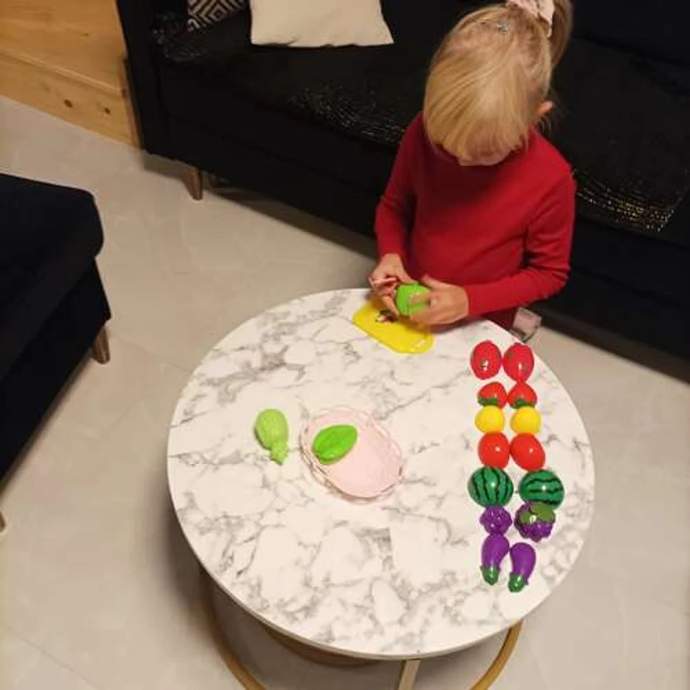 Kruzzel Set of fruit ir daržovės for cutting in a basket 22576