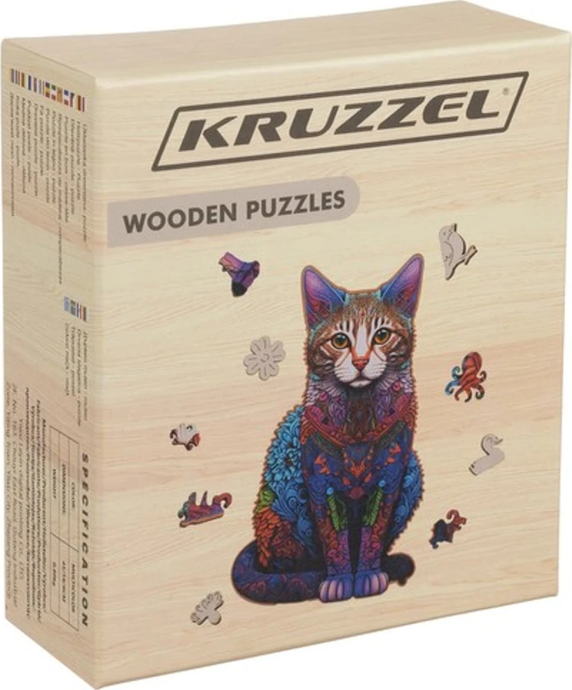 Medinė dėlionė Katė Kruzzel 22878, 130 d.