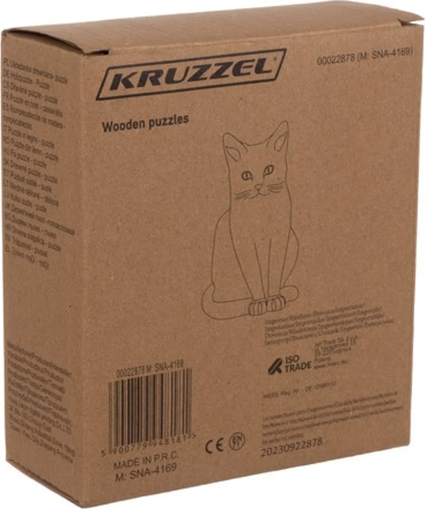 Medinė dėlionė Katė Kruzzel 22878, 130 d.