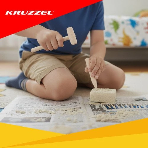 Dėlionė Dinosaur Excavation - 5-in-1 Kruzzel Set 26771