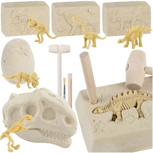 Dėlionė Dinosaur Excavation - 5-in-1 Kruzzel Set 26771