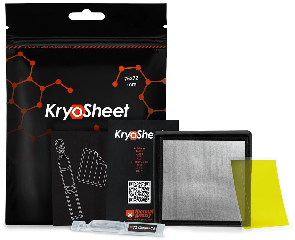 „Thermal Grizzly KryoSheet“ terminis kilimėlis – 75 x 72 mm