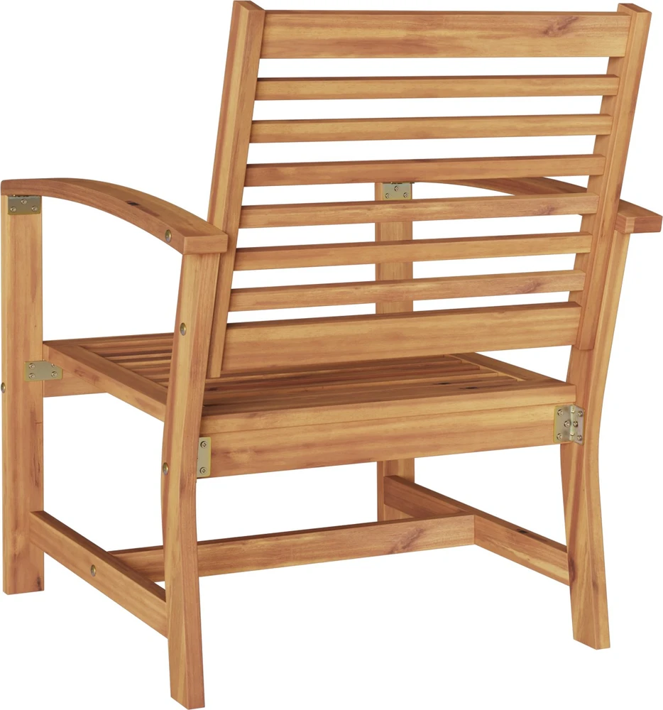 Kėdė 2 Vienetas Ruda 65 x 60 x 76,5 cm Kieto teka medžio