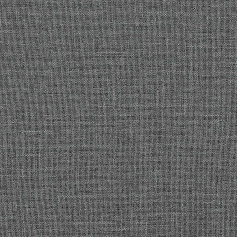 Valgomojo kėdės, 2vnt., tamsiai pilkos, audinys