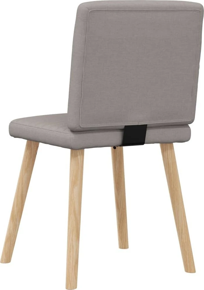 Valgomojo kėdės, 2vnt., taupe spalvos, audinys