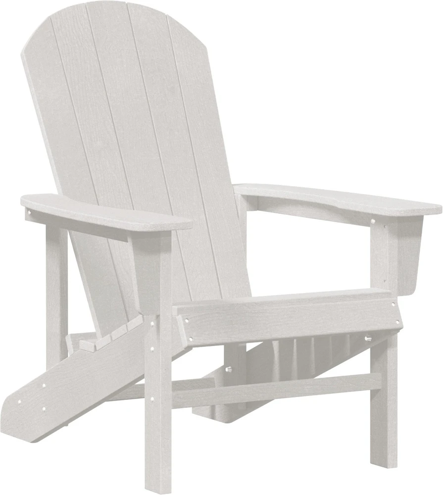 Adirondack kėdė Balta HDPE