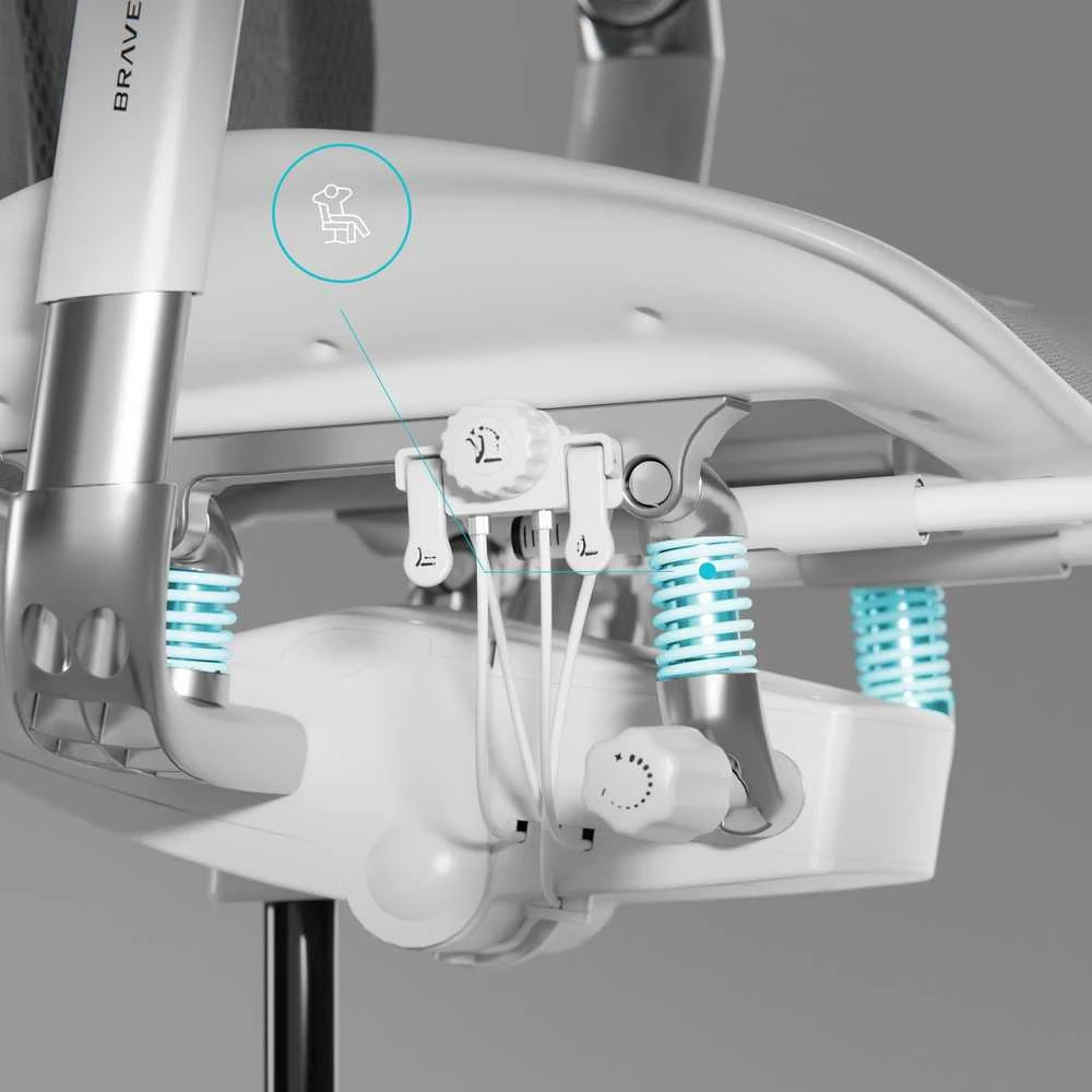 Žaidimų kėdė Diablo Brave V-Kinetic, pilka