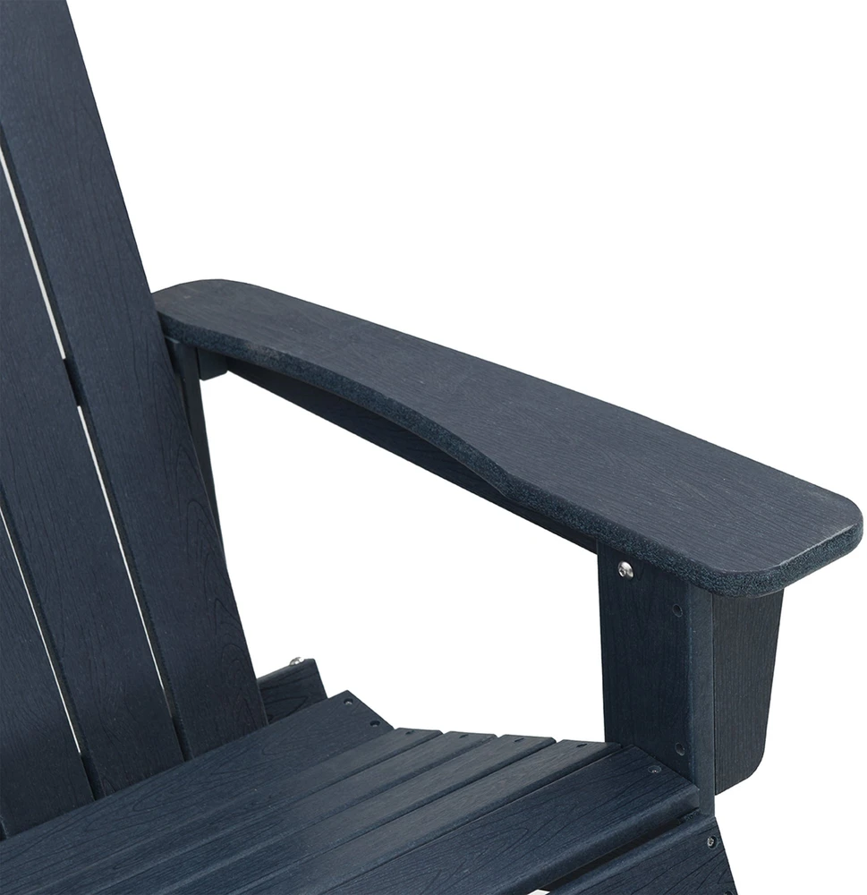 Adirondack supama kėdė Jūrinė mėlyna HDPE