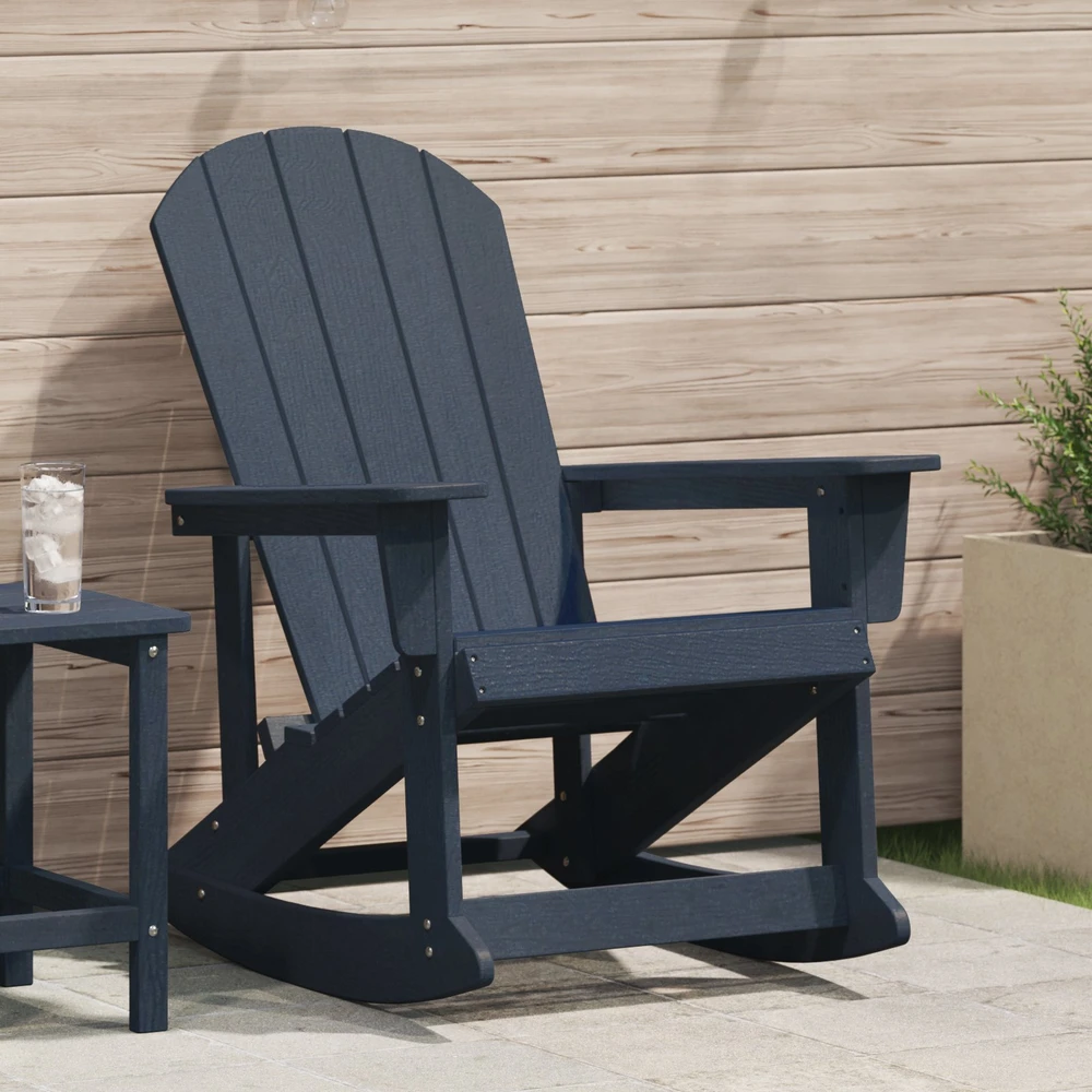 Adirondack supama kėdė Jūrinė mėlyna HDPE