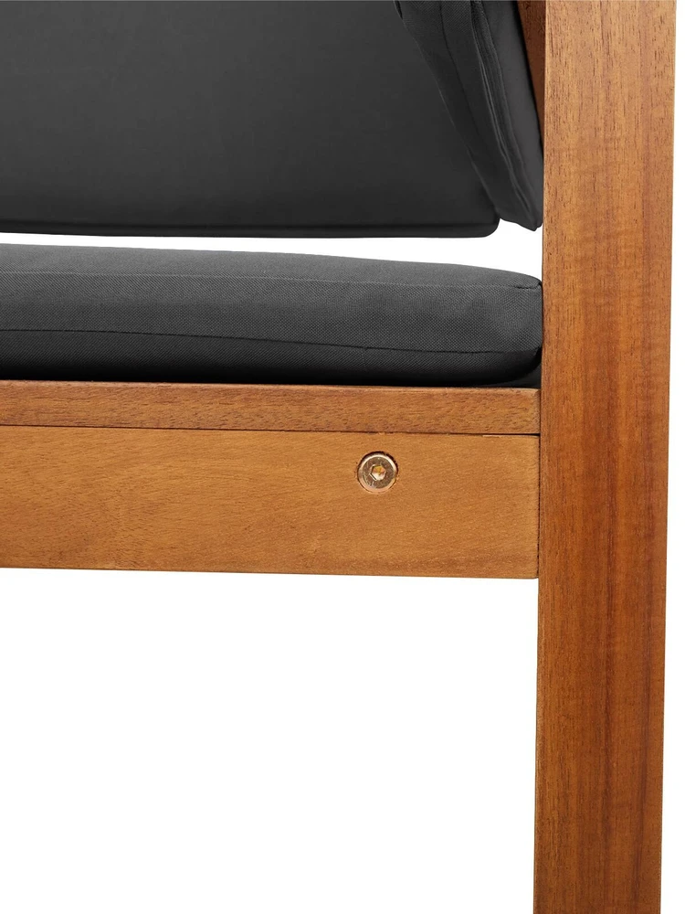 Sodo Kėdė Ruda 50 x 50 x 91cm Akacijos medienos masyvas