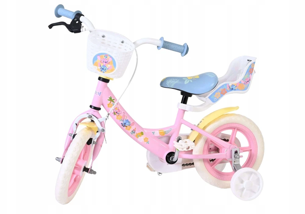 Ks Cycling Volare Rowerki Licencyjne *****Dviratukas 12" Disney Stitch pink 51214 12148
