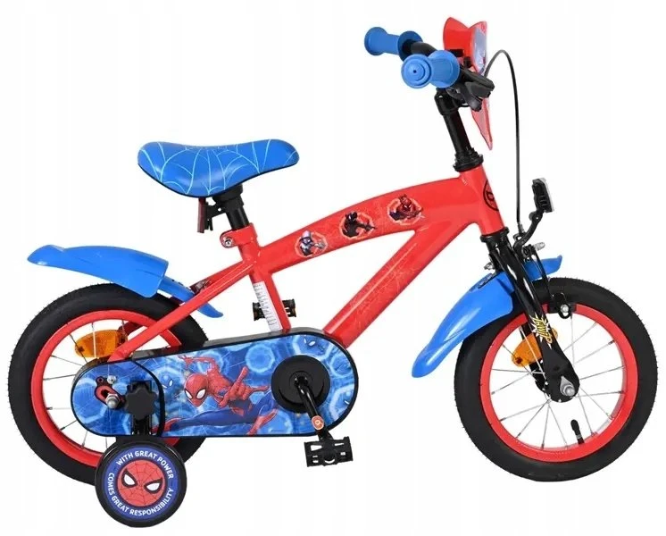 Volare,Disney Volare - Vaikiškas dviratis 12" - Žmogus-voras (20502-CB12)